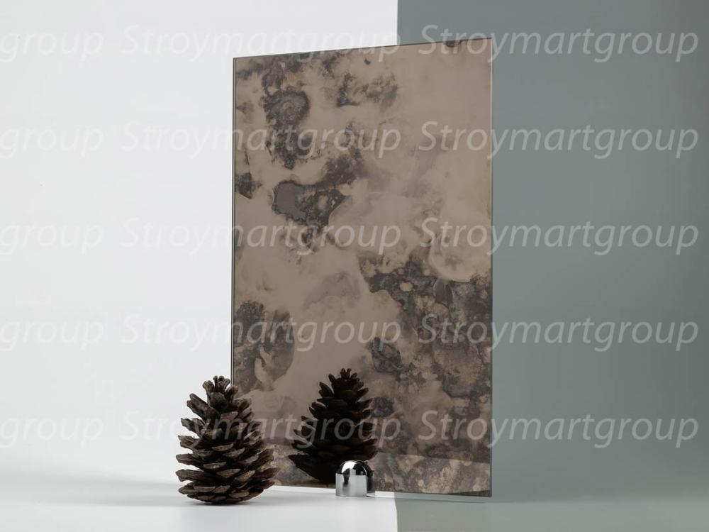Antique Mirror К-2 Euro bronze 4mm 2440*1830mm 55л (245, 59м2)