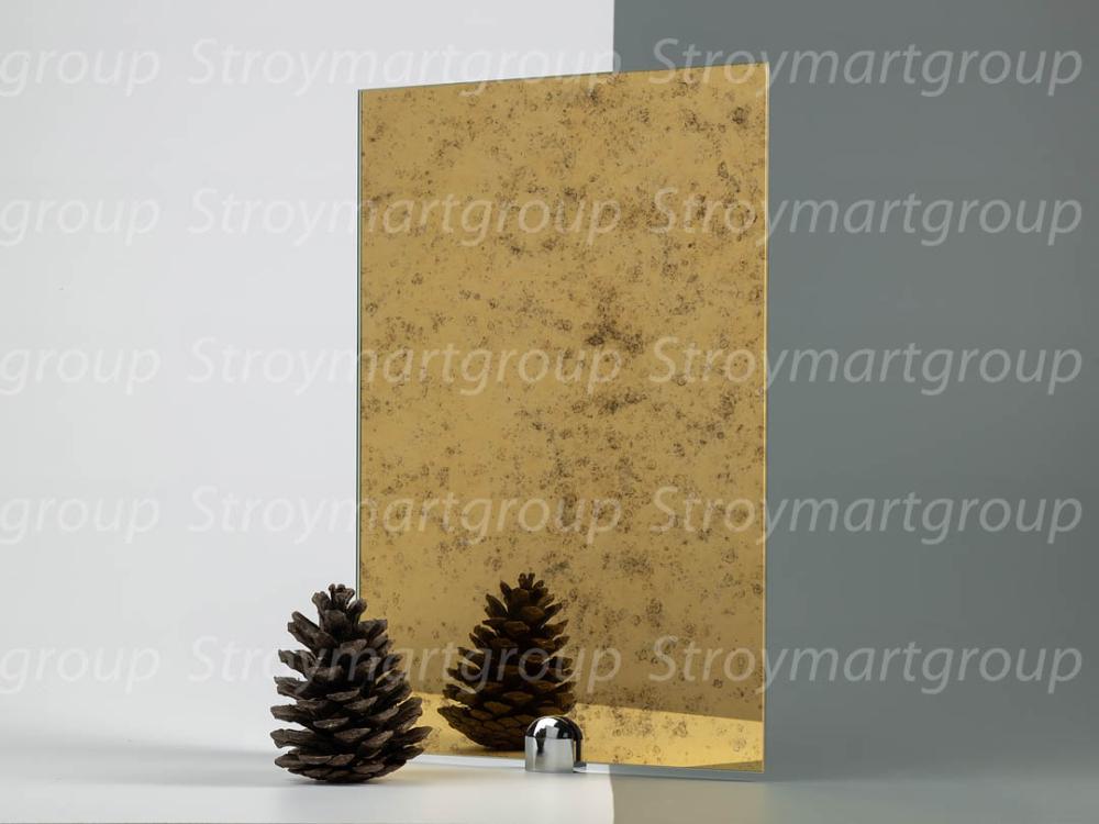 Antique Mirror А-1 golden 4mm 2440*1830mm 55 л(245,59м2)