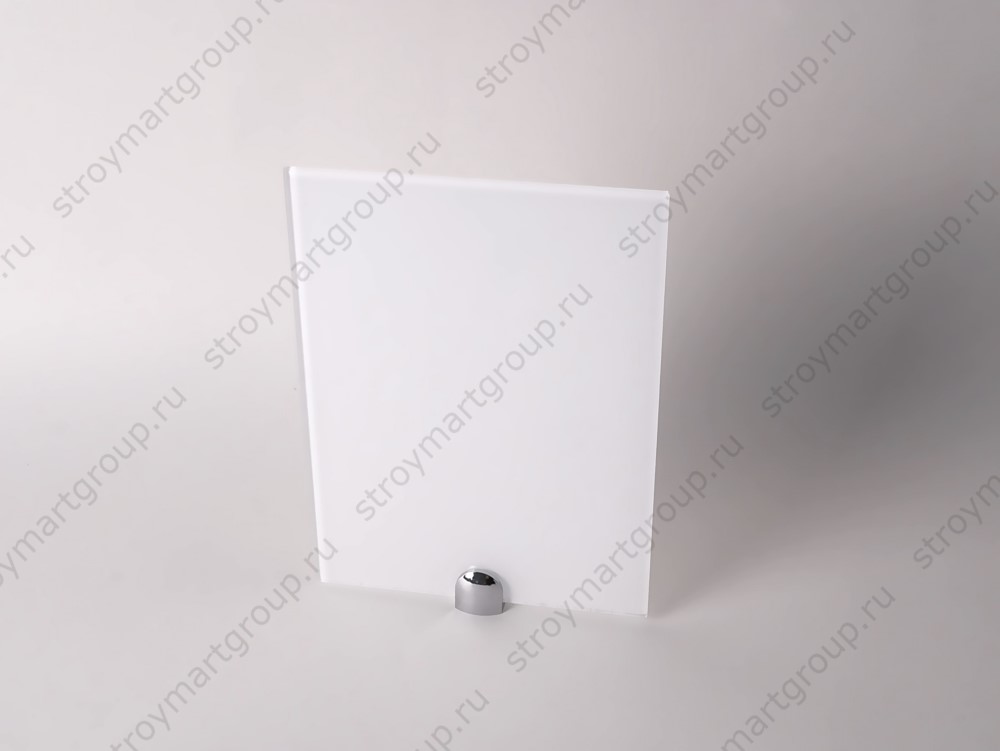 Стекло обратнокрашенное RAL 9003 4 мм 3210*2250